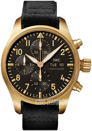 IWC Pilots Spitfire Czarny/Skóra Ø41 mm IW387907