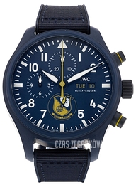 IWC Pilots Niebieski/Guma Ø44.5 mm IW389109