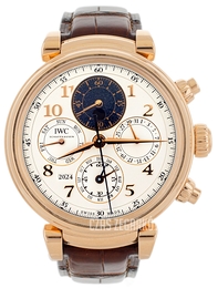 IWC Da Vinci Srebrny/Skóra Ø43 mm IW392101