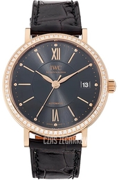 IWC Portofino Szary/Skóra Ø37 mm IW458108