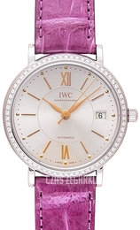 IWC Portofino Srebrny/Skóra Ø37 mm IW458112