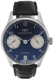 IWC Portuguese Automatic Niebieski/Skóra Ø42.3 mm IW500112