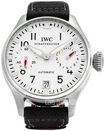 IWC Big Pilot Biały/Tkanina Ø46 mm IW500432