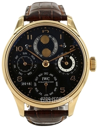 IWC Portuguese Czarny/Skóra Ø44.2 mm IW502119