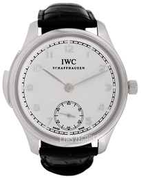 IWC Portuguese Minute Repeater Srebrny/Skóra Ø44 mm IW544906
