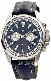 Jacques Lemans Liverpool Niebieski/Skóra Ø44 mm 1-1117.1VN