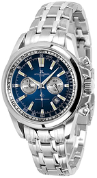 Jacques Lemans Liverpool Niebieski/Stal Ø44 mm 1-1117IN