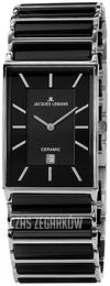 Jacques Lemans York Czarny/Stal 1-1593A