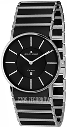 Jacques Lemans York Czarny/Stal Ø39 mm 1-1648A