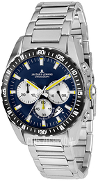 Jacques Lemans Liverpool Niebieski/Stal Ø41 mm 1-1801M