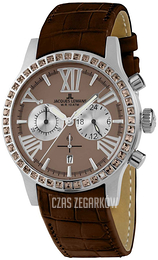 Jacques Lemans Porto Brązowy/Skóra Ø42 mm 1-1810C