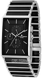 Jacques Lemans York Czarny/Stal 1-1817A