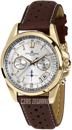 Jacques Lemans Liverpool Srebrny/Skóra Ø40 mm 1-1830M
