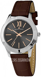 Jacques Lemans Rome Szary/Skóra Ø37 mm 1-1840ZI