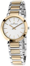 Jacques Lemans Milano Biały/Stal w odcieniu złota Ø32 mm 1-1842D