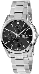 Jacques Lemans Derby Czarny/Stal Ø42 mm 1-1925E