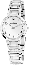 Jacques Lemans Milano Srebrny/Stal Ø30 mm 1-1932A