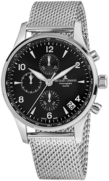 Jacques Lemans London Czarny/Stal Ø44 mm 1-1935D
