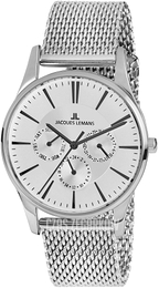 Jacques Lemans London Srebrny/Stal Ø40 mm 1-1951F
