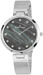 Jacques Lemans Milano Szary/Stal Ø36 mm 1-2001J