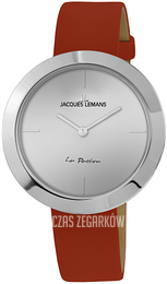Jacques Lemans La Passion Srebrny/Skóra Ø37 mm 1-2031D