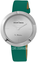 Jacques Lemans La Passion Srebrny/Skóra Ø37 mm 1-2031E