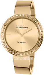 Jacques Lemans La Passion Żółte złoto/Stal w odcieniu złota Ø37 mm 1-2052C
