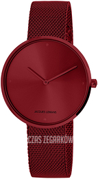 Jacques Lemans Design Czerwony/Stal Ø36 mm 1-2056Q