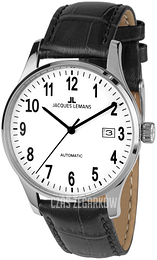 Jacques Lemans London Biały/Skóra Ø40 mm 1-2073C