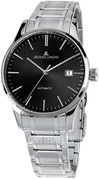 Jacques Lemans London Czarny/Stal Ø40 mm 1-2073G