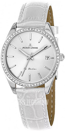 Jacques Lemans La Passion Srebrny/Skóra Ø30 mm 1-2085B