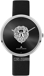 Jacques Lemans Design Czarny/Skóra Ø36 mm 1-2092A