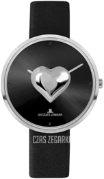 Jacques Lemans Design Czarny/Skóra Ø36 mm 1-2092B