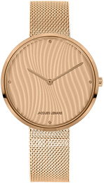 Jacques Lemans Design Różowe złoto/Stal w kolorze różowego złota Ø36 mm 1-2093I