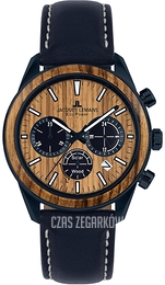 Jacques Lemans Eco Power Solar Brązowy/Tkanina Ø44 mm 1-2115N