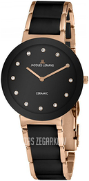 Jacques Lemans Monaco Czarny/Czeramiczna Ø34 mm 1-42-7I
