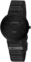 Jacques Lemans Monaco Czarny/Czeramiczna Ø40 mm 1-42-8G