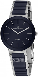 Jacques Lemans Monaco Niebieski/Czeramiczna Ø34 mm 42-7P