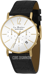 Jacques Lemans La Passion Biały/Skóra Ø40 mm LP-123O