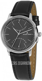 Jacques Lemans Retro Classic Czarny/Skóra Ø40 mm N-218A