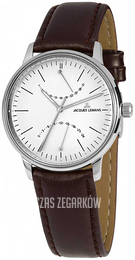 Jacques Lemans Retro Classic Biały/Skóra Ø40 mm N-218B