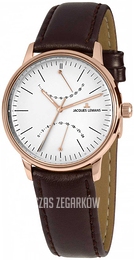 Jacques Lemans Retro Classic Biały/Skóra Ø40 mm N-218D