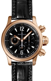 Jaeger LeCoultre Master Compressor Chronograph 2 Czarny/Skóra Ø41.5 mm 1752421