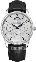 Jaeger LeCoultre Master Ultra Thin Srebrny/Skóra Ø39 mm 130350