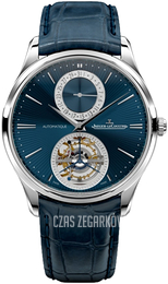 Jaeger LeCoultre Master Ultra Thin Niebieski/Skóra Ø40 mm 132340