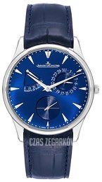 Jaeger LeCoultre Master Ultra Thin Niebieski/Skóra Ø39 mm 1378480