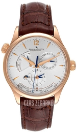 Jaeger LeCoultre Master Geographic Srebrny/Skóra Ø39 mm 1422421