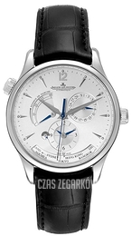 Jaeger LeCoultre Master Control Master Geographic Srebrny/Skóra Ø39 mm 1428421