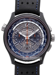 Jaeger LeCoultre Amvox Niebieski/Skóra Ø44 mm 193J480