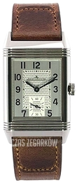 Jaeger LeCoultre Reverso Classic Srebrny/Skóra 2458422